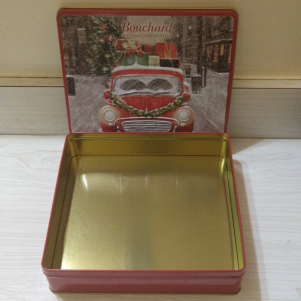 Bouchard Belgian Chocolatier Christmas Storage, Organizer, Container